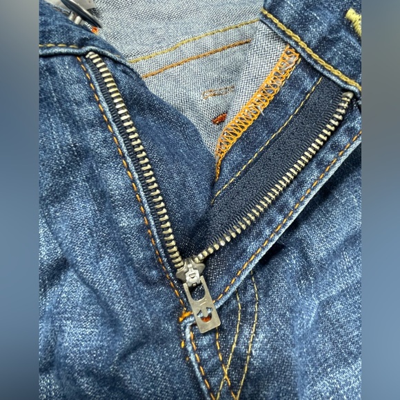 True Religion Straight Flap Patches Jeans Size 34 - Picture 5 of 16